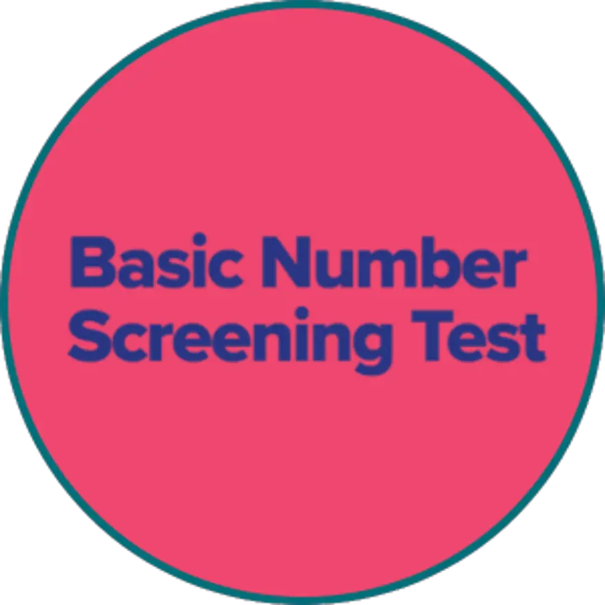 BNST logo in a pink circle with a teal rim