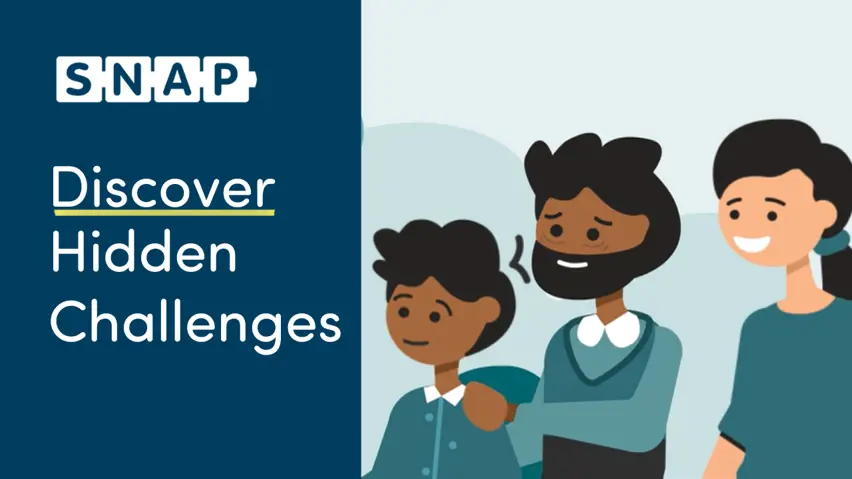 thumbnail of SNAP video featuring the main characters